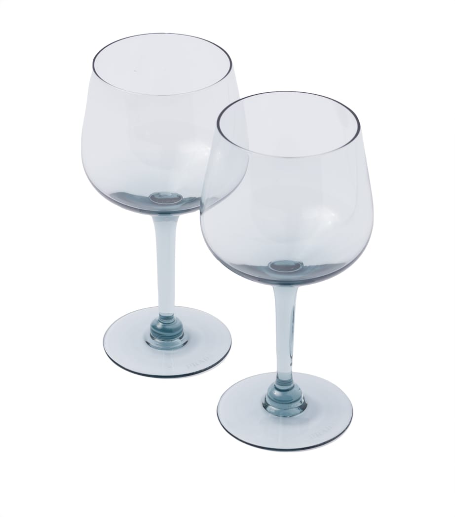 Prada New York water glasses set of 2, imported from the UK