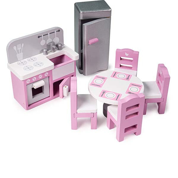 Tidlo Dolls House Kitchen Furniture Set GOODS Superdrug   