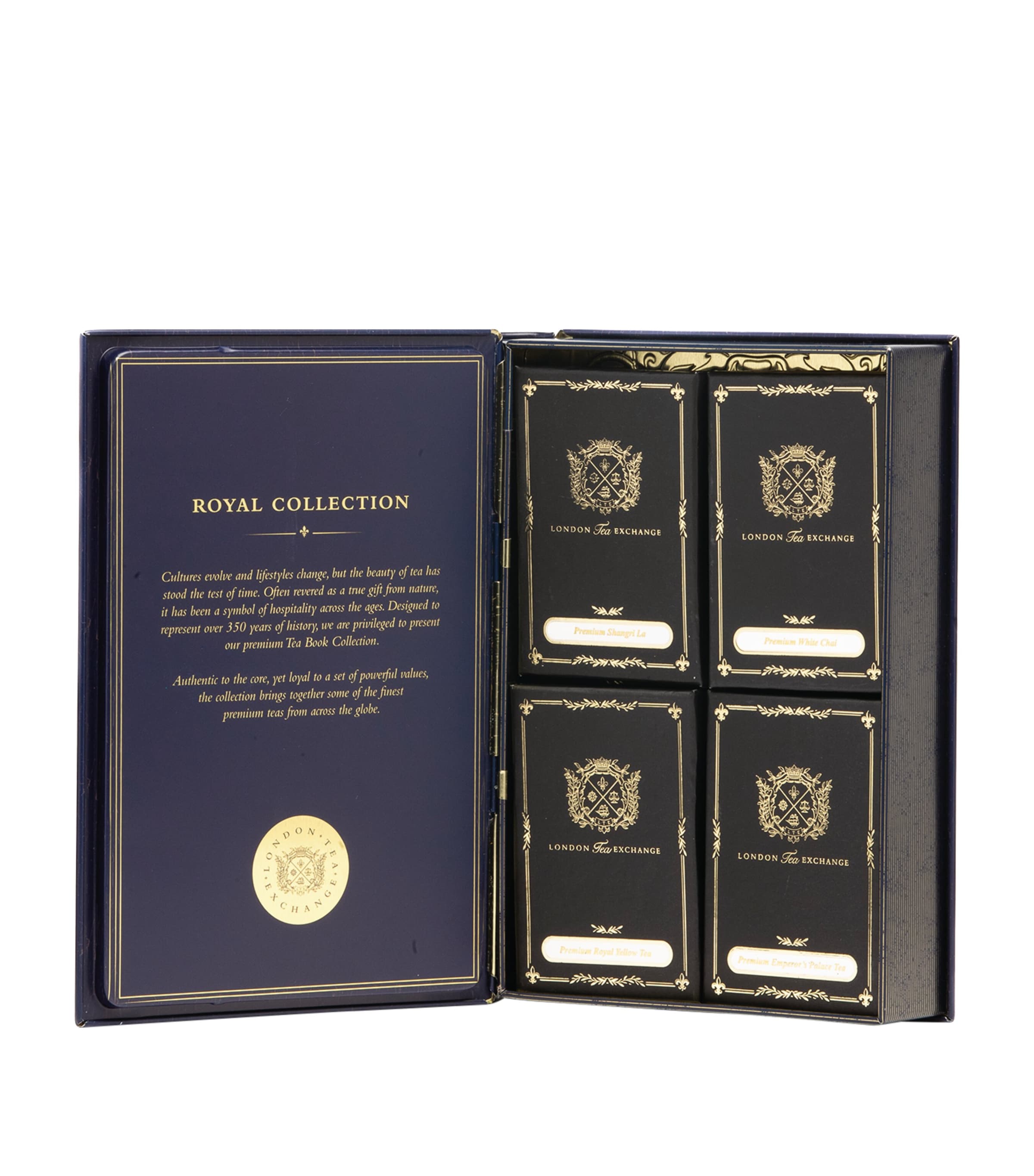 London Tea Exchange loose leaf tea collection Royal Collection with four varieties 431g, UK version