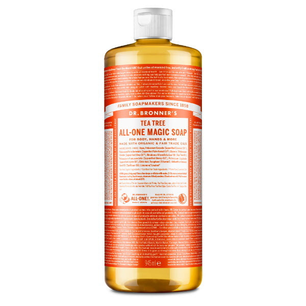 Dr Bronner Tea Tree Castile Liquid Soap - 946ml GOODS Superdrug   