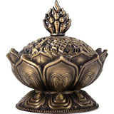 Something Different Metal Lotus Incense Cone Holder (British brand)