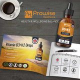 Prowise Vitamin D3 4000iu + K2 MK7 25µg I 30 ml Drops GOODS Superdrug   