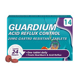 Guardium Acid Reflux Control Tabs Heartburn & Indigestion -14 tablets GOODS Boots   