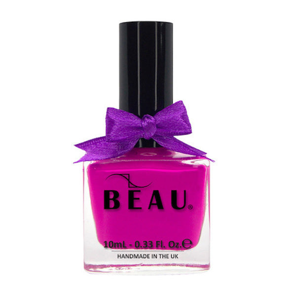 BEAU Polish What You Cyan Neon Nail Polish 10ml GOODS Superdrug Purple  