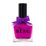 BEAU Polish What You Cyan Neon Nail Polish 10ml GOODS Superdrug Purple  