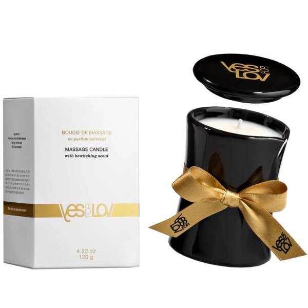 YESforLOV Massage Candle with the Bewitching Scent 120gm GOODS Superdrug   