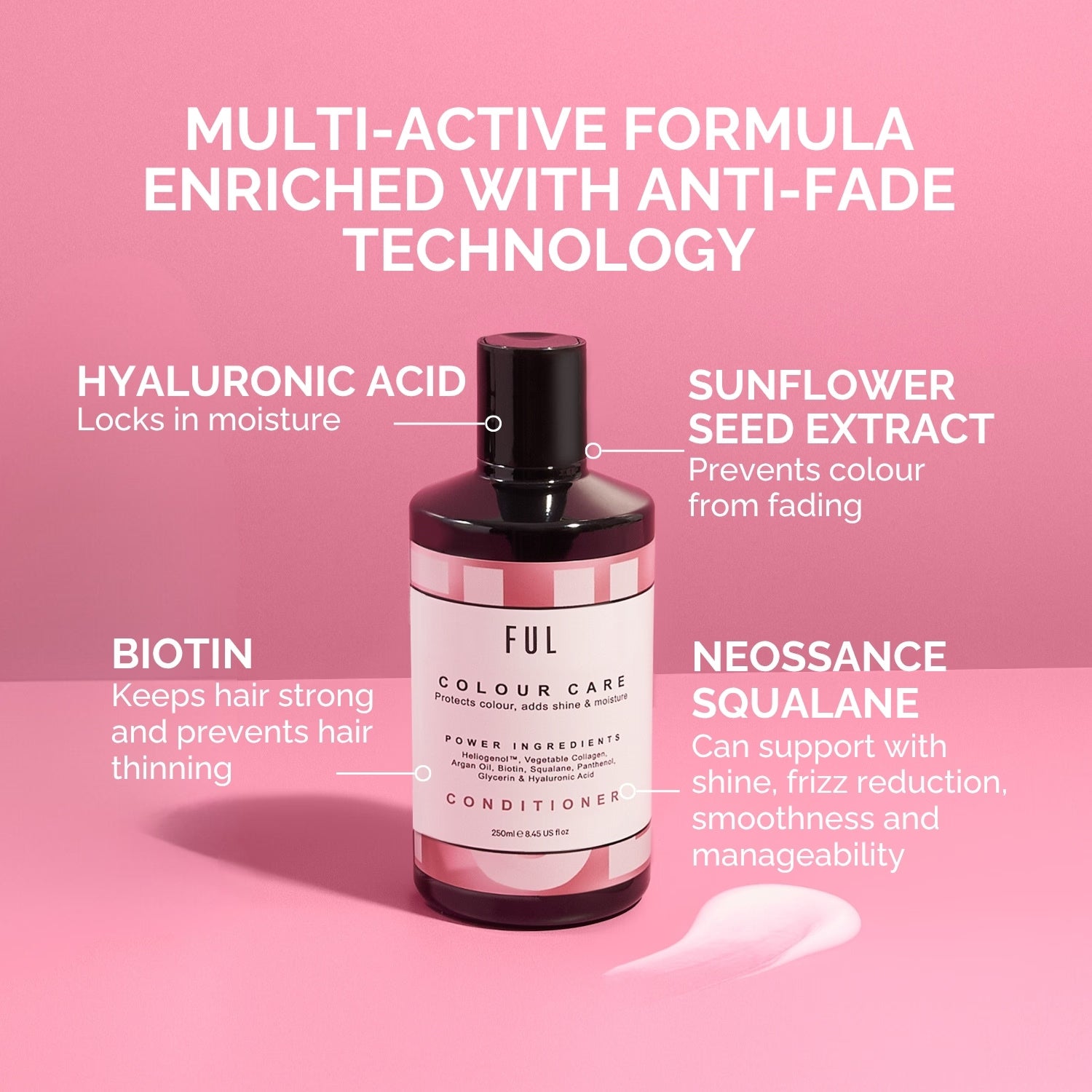 Ful Colour Care Conditioner 250ml, imported from the UK