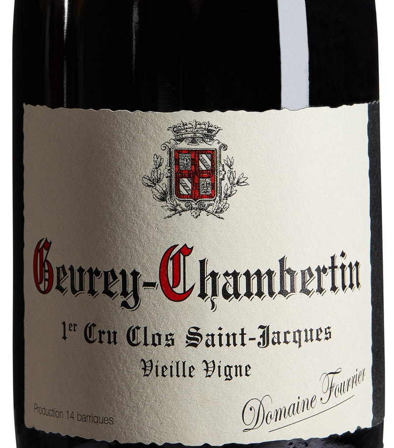 Domaine Fourrier Clos Saint-Jacques 2013 Burgundy Pinot Noir wine 75cl - British product
