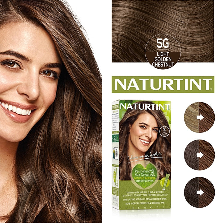 Naturtint Permanent Hair Colour 5C (Light Copper Chestnut) GOODS Holland&Barrett   