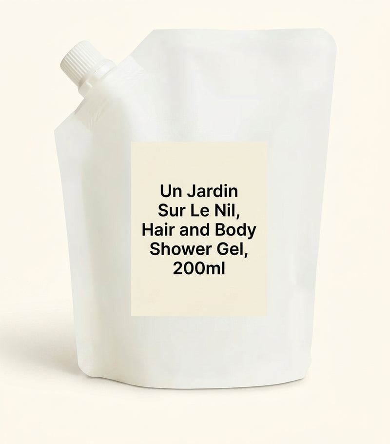Hermès shower gel refill Un Jardin sur le Nil 200ml (British brand)