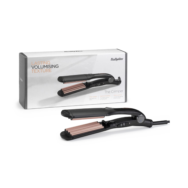 BaByliss professional hair crimper Black 2165Cu, imported from the UK