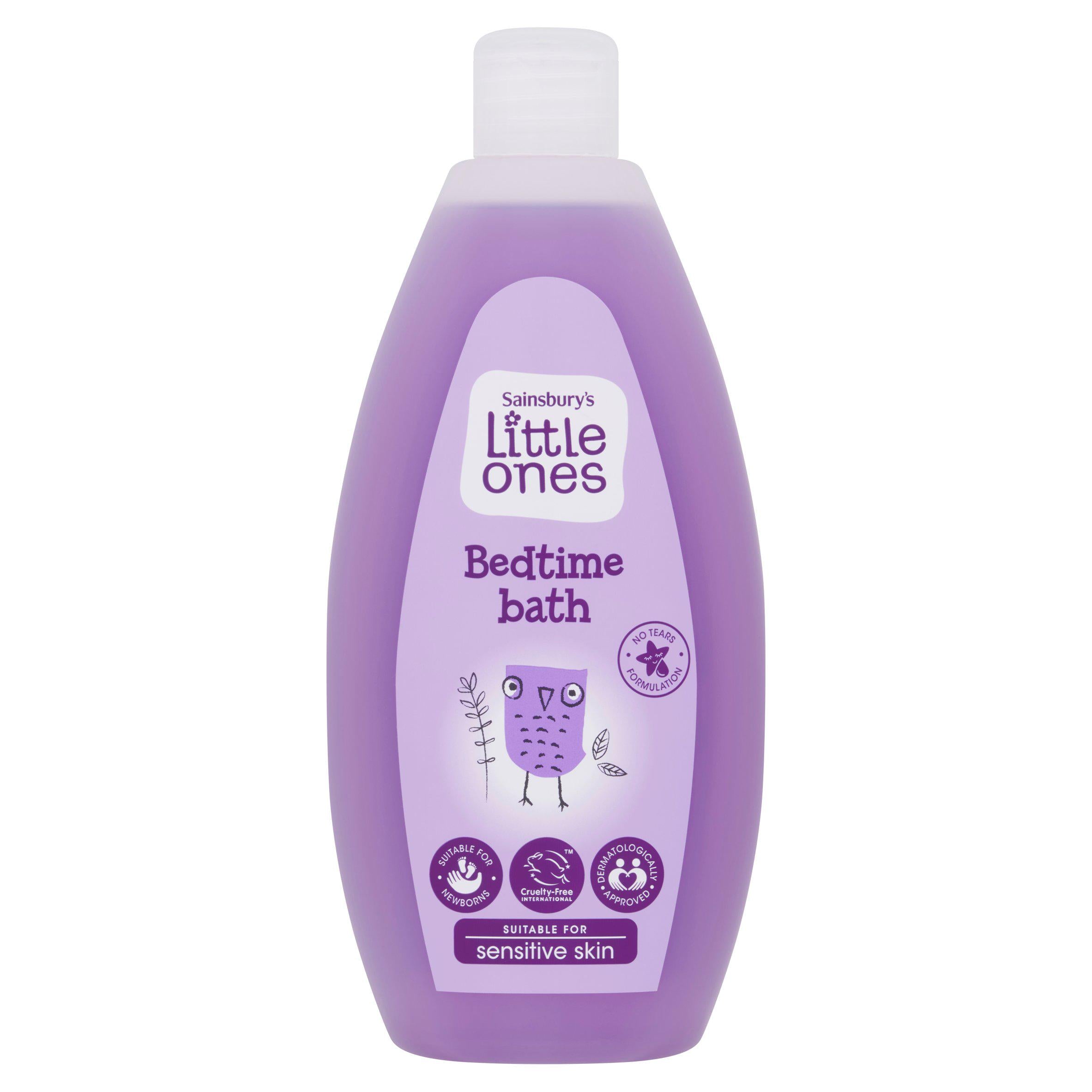 Sainsbury's Little Ones Bedtime Bath 500ml GOODS Sainsburys   