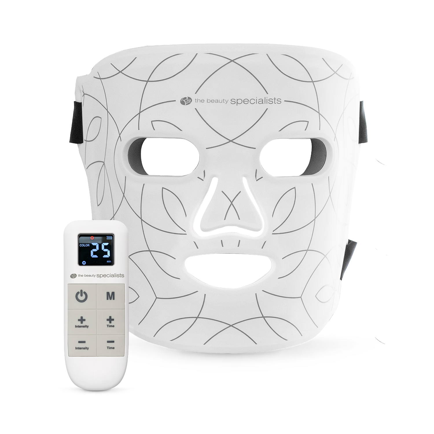 Rio LED Beauty Face Mask light therapy device, imported from the UK