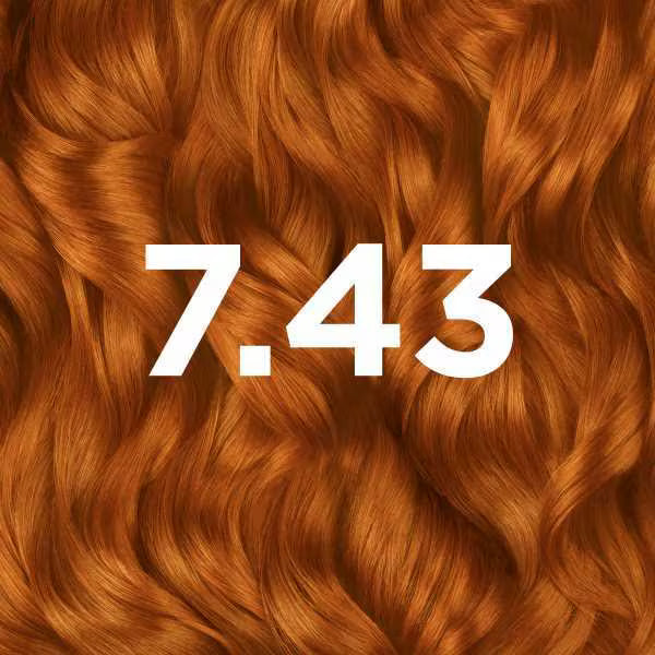 Garnier GOOD hair dye tumeric copper 7.43, UK version