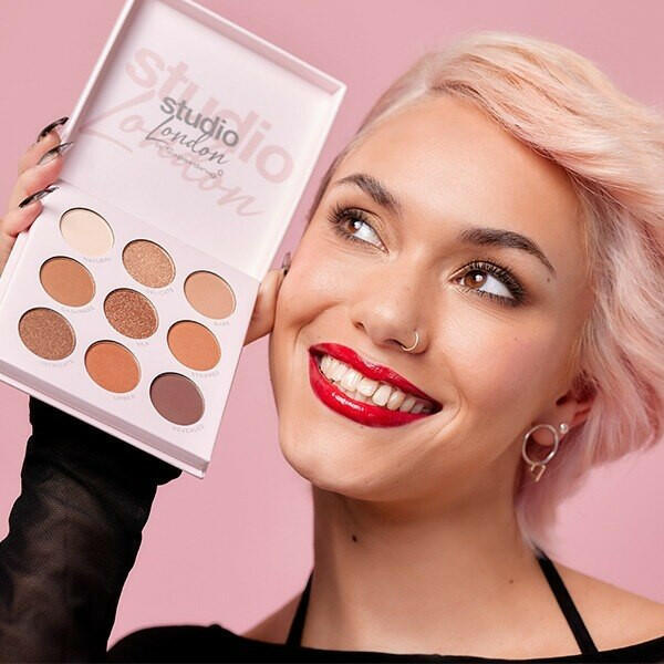 Studio London Colour Icon Stripped Back Eyeshadow Palette GOODS Superdrug   