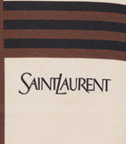 Saint Laurent silk printed scarf 90cm - British product