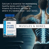 Applied Nutrition Calcium & Vitamin K2 60 capsules, UK version