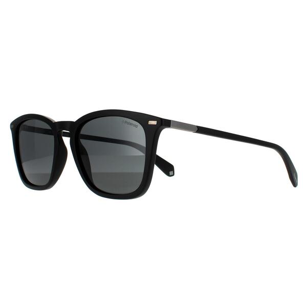 Polaroid black polarized unisex sunglasses, imported from the UK