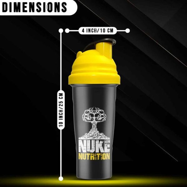 Nuke Nutrition Protein Shaker Gym Bottle-700ml GOODS Superdrug   