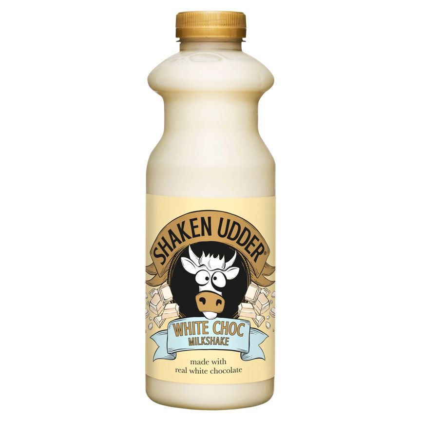 Shaken Udder White Choc Milkshake 750ml GOODS ASDA   