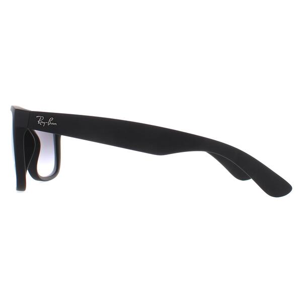 Ray-Ban Justin 4165 black gradient sunglasses, imported from the UK