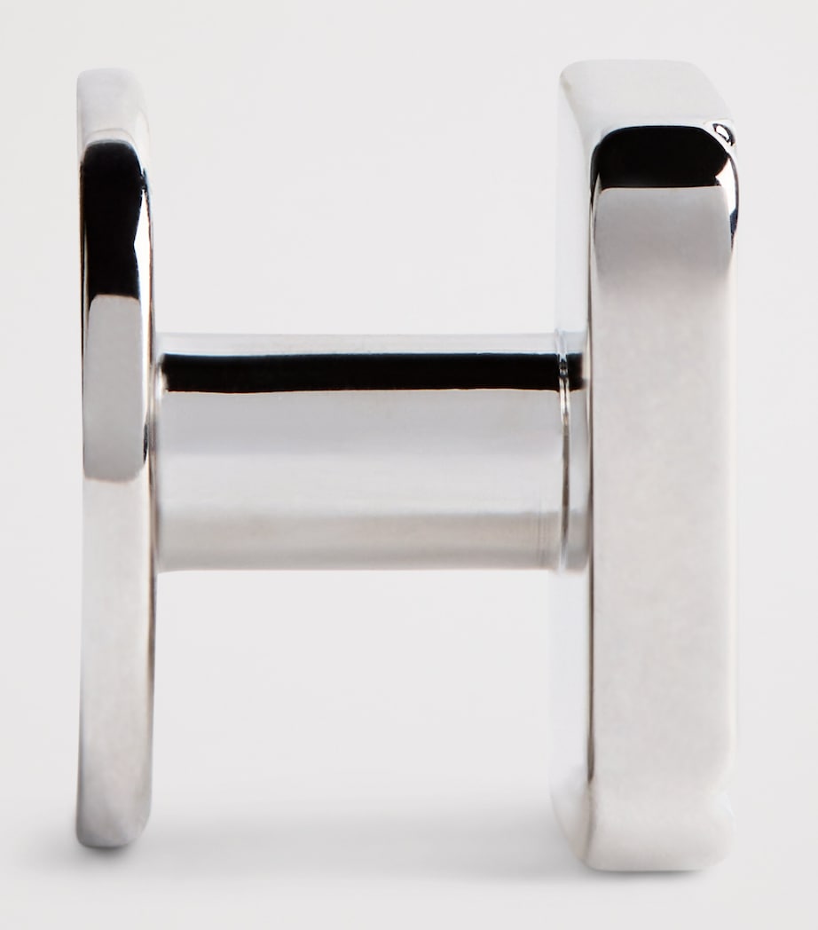 Babette Wasserman Celtic mother of pearl cufflinks 2.2cm (British brand)