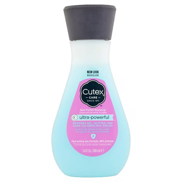 Cutex Ultra-Powerful Nail Polish Remover 100ml - British product