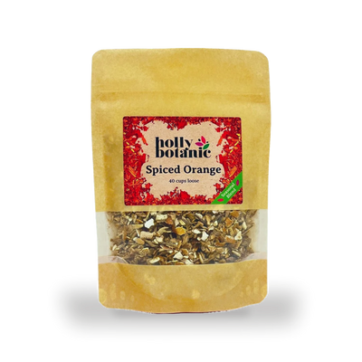 Holland & Barrett Holly Botanic Spiced Orange Tisane Herbal Tea 40 Cup Loose- Buy online at McGrocer