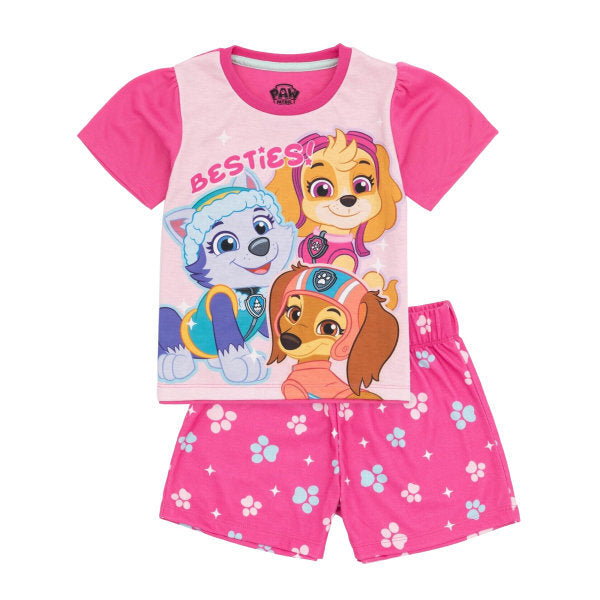 Paw Patrol Girls Short Pyjama Set (Pack of 2) (2-3 Years) GOODS Superdrug   