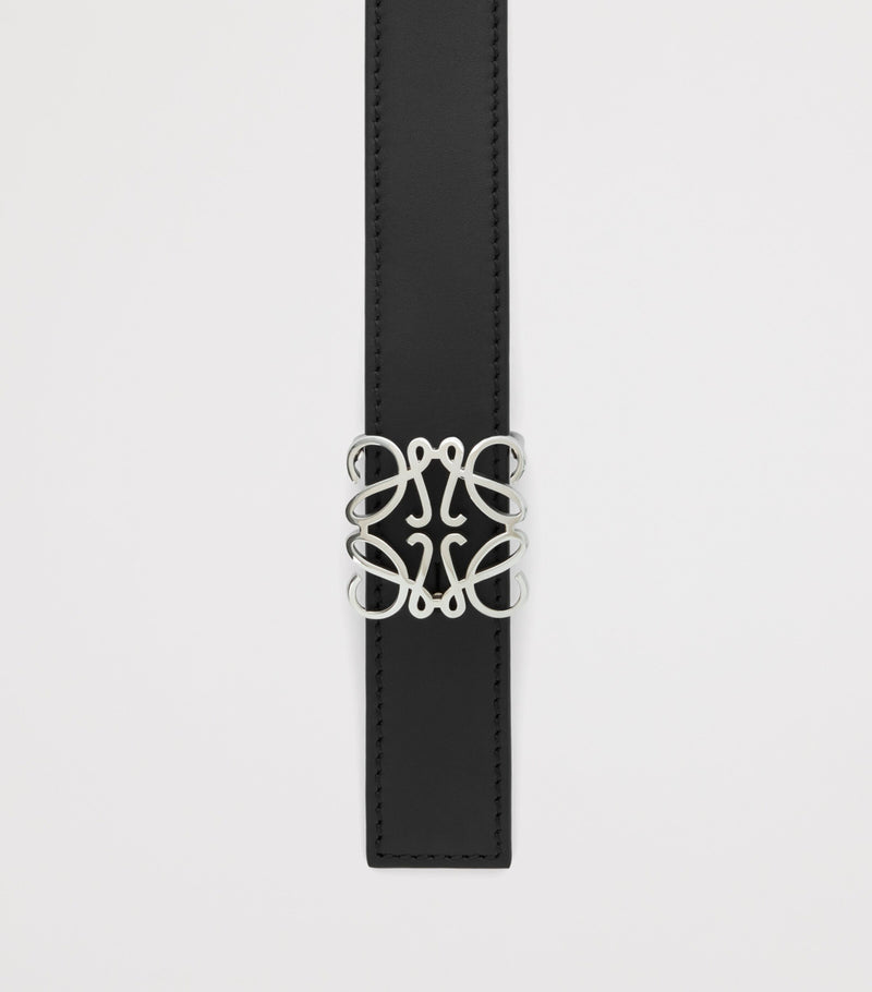 LOEWE reversible leather belt Anagram logo 3cm - British product