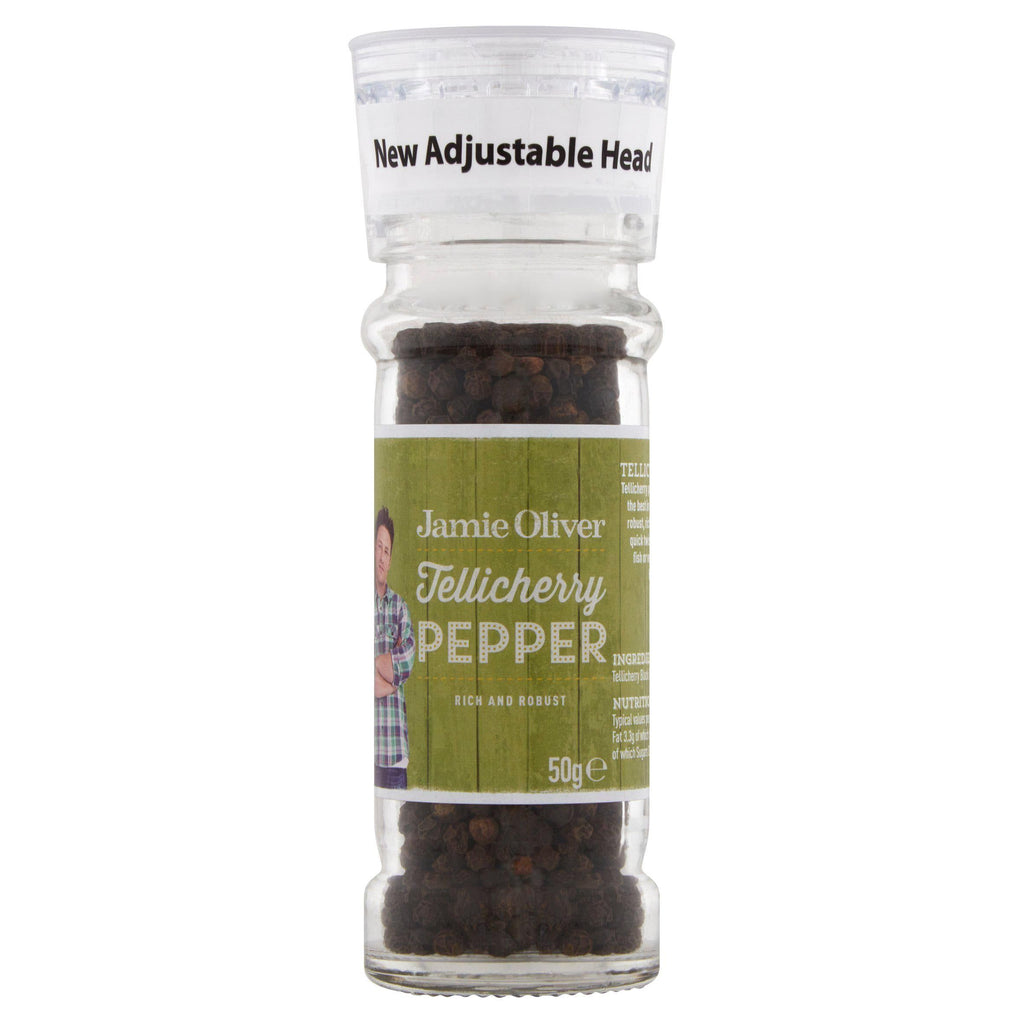 Jamie Oliver Black Peppercorn Grinder 50g