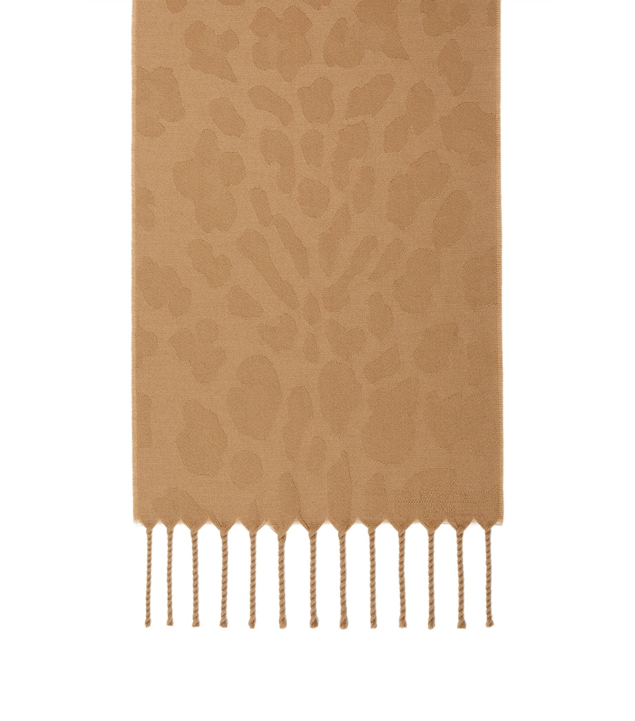 Weekend Max Mara wool jacquard scarf 181x35cm (British brand)