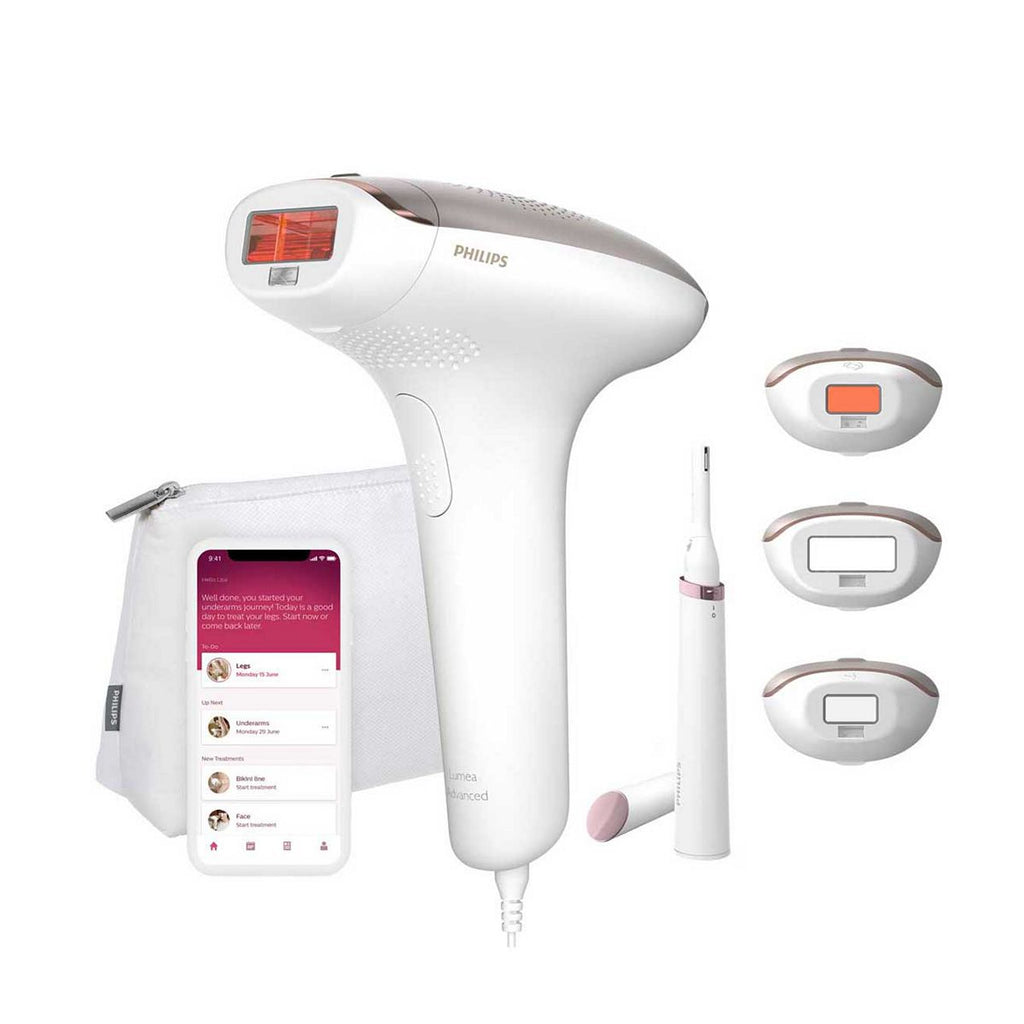 Philips Lumea IPL 7000 Series Advanced - Corded With 3 Attachments for Body, Face and Bikini With Pen Trimmer BRI923/00