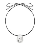 Monica Vinader sterling silver Aria cord necklace - British product