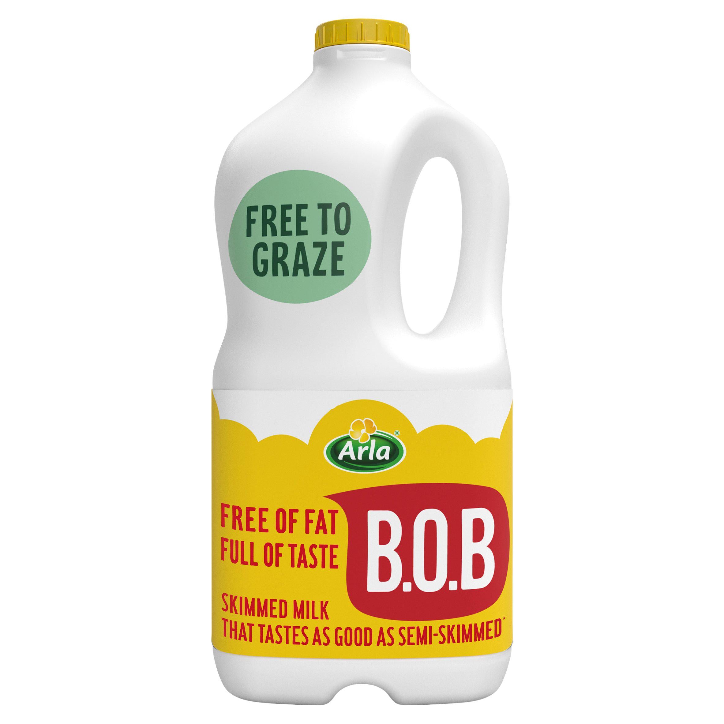 Arla Bob Skimmed Milk Tastes like Semi Skimmed 2L GOODS Sainsburys   