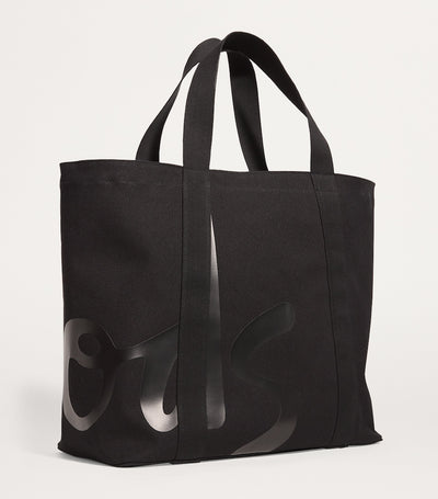 Sac fourre-tout en coton avec logo Harrods