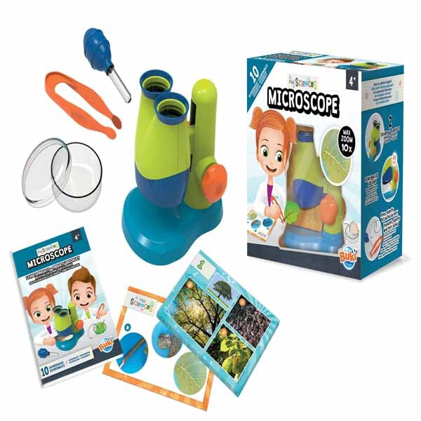 Buki Mini Sciences Microscope kit for ages 4+, British brand