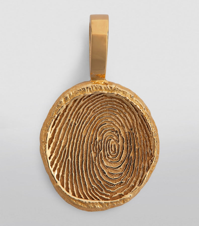 Azlee fingerprint charm 17mm, imported from the UK