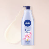 NIVEA Rose & Argan Oil Body Lotion Normal to Dry Skin 400ml GOODS Superdrug   