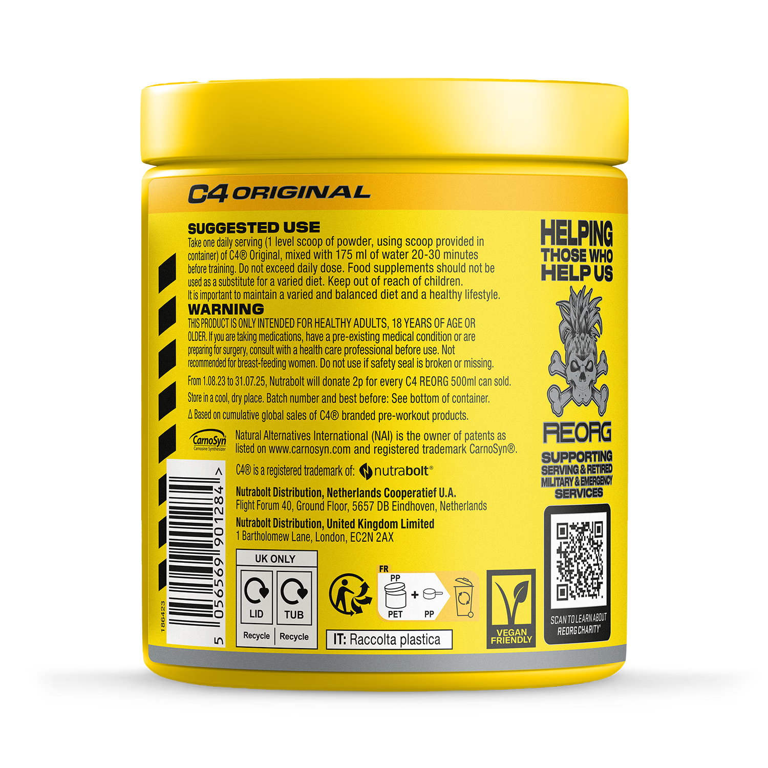 Cellucor C4 Pre Workout Powder Pineapple 198g - British product