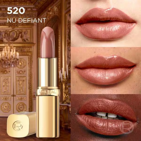 L'Oréal Paris Color Riche Satin Lipstick 520 Le Nude - British product