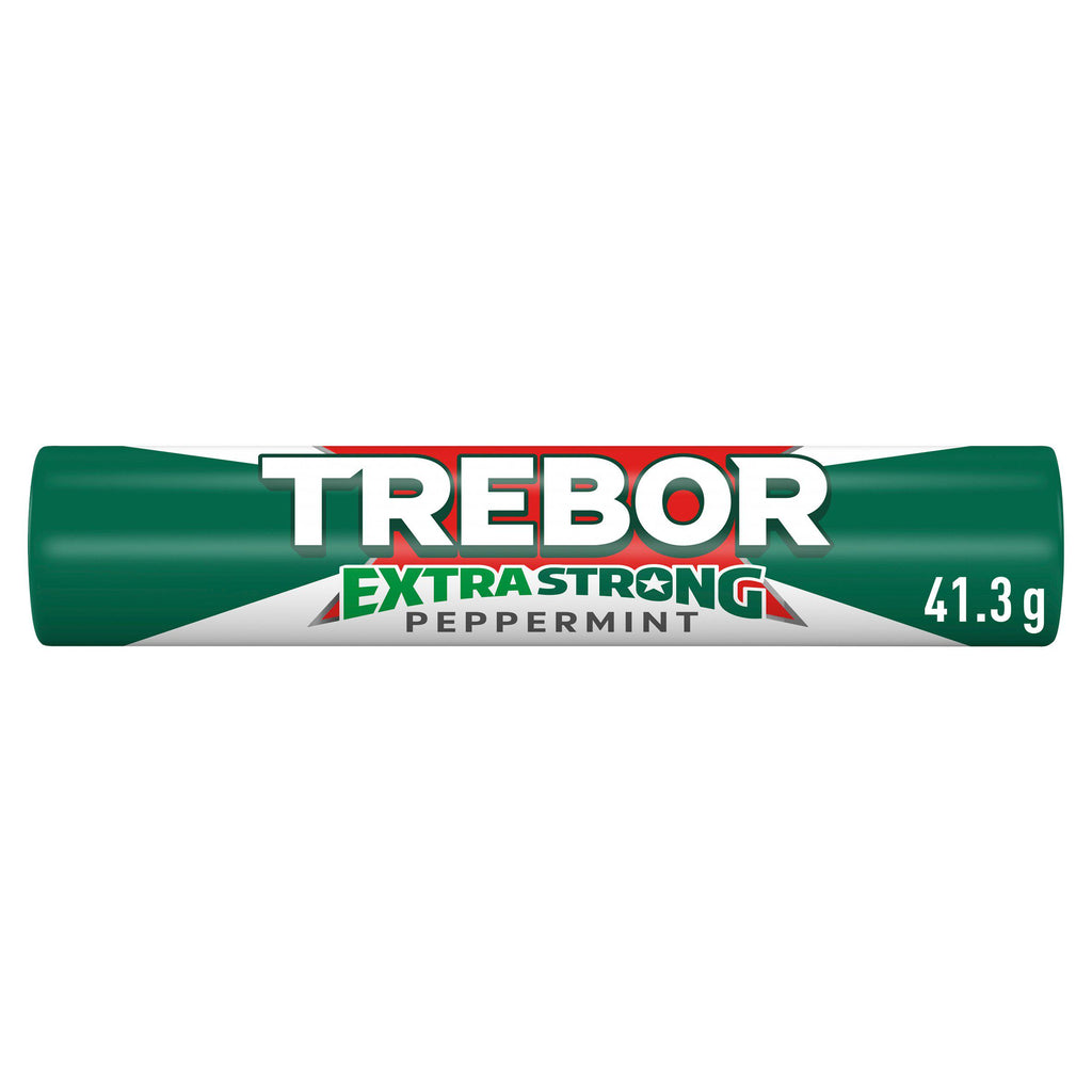 Trebor Extra Strong Peppermint Mints Roll 41.3g