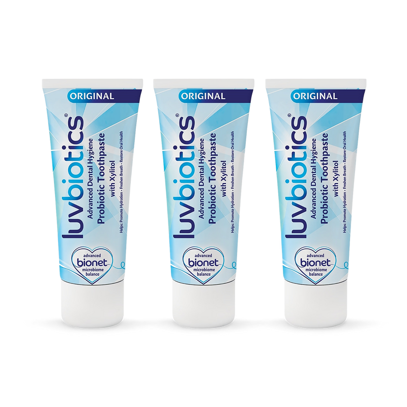 Luvbiotics Original toothpaste 3 pack - British product