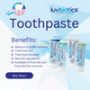 Luvbiotics Original toothpaste 3 pack - British product