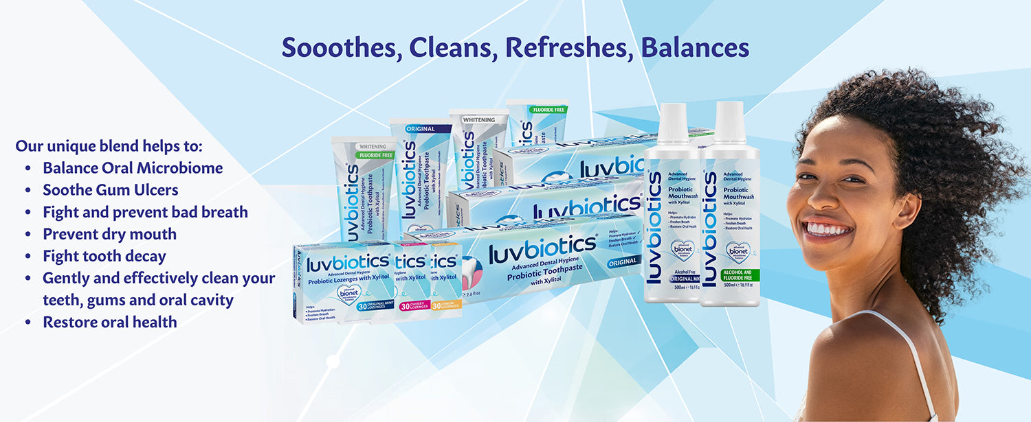 Luvbiotics Original toothpaste 3 pack - British product