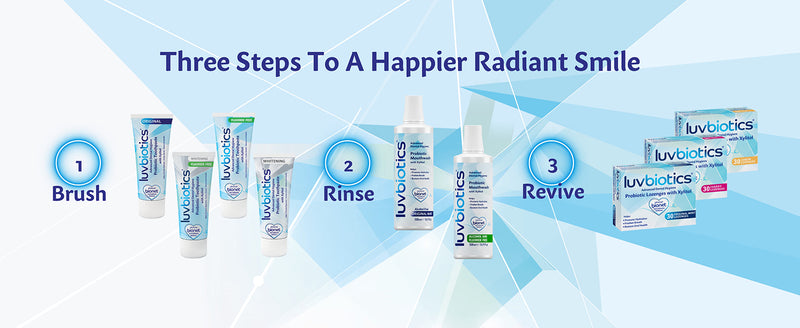 Luvbiotics Original toothpaste 3 pack - British product