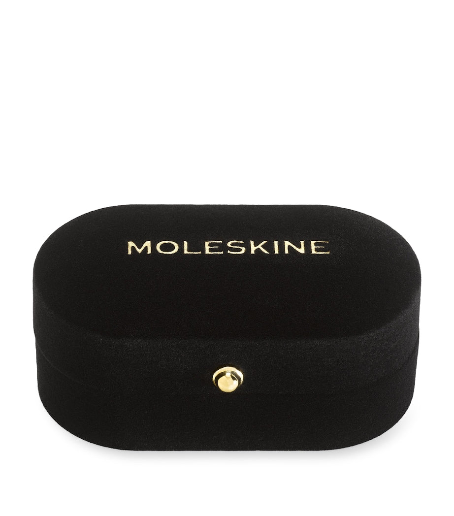 Moleskine Gold-Plated V notebook charm, imported from the UK