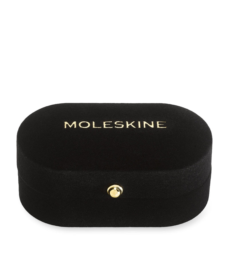 Moleskine Gold-Plated V notebook charm, imported from the UK