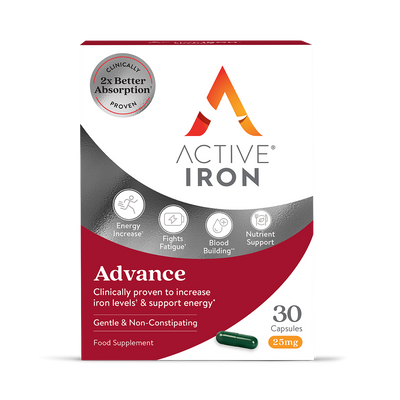 Holland & Barrett Active Iron Advance 25mg 30 Capsules- Buy online at McGrocer