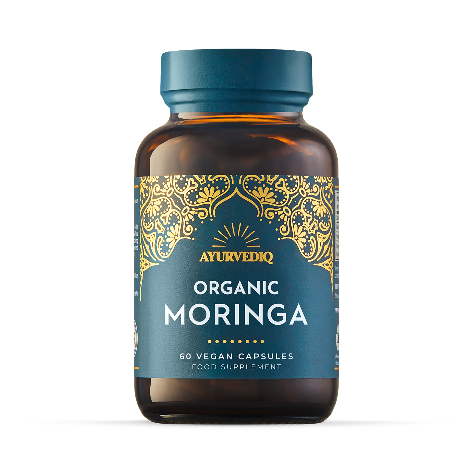 Ayurvediq organic moringa capsules 60 count (British brand)